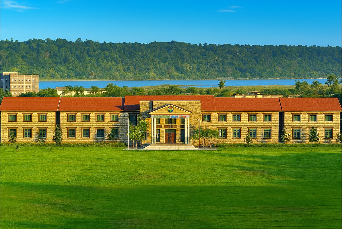 Anandam Blue Zone wellness landscape